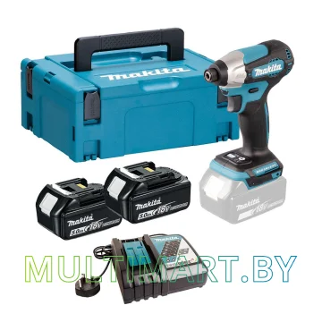 Ударный винтоверт Makita DTD157RTJ (с 2-мя АКБ, кейс)